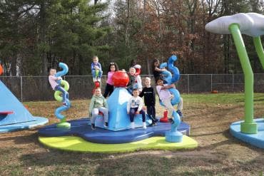 Kids on playground